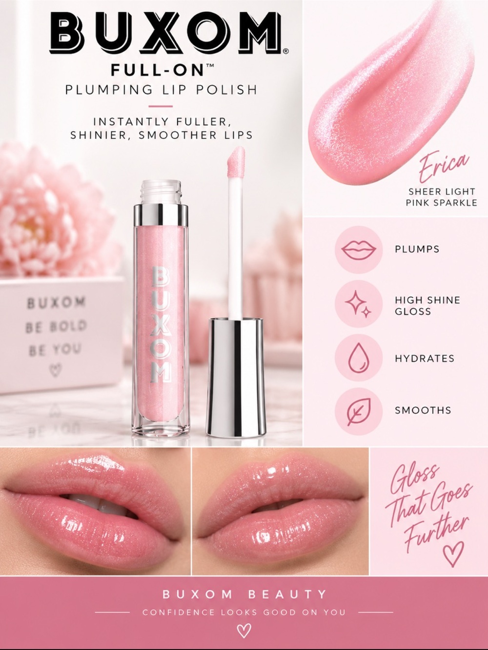 Buxom Erica Plumping Lip Polish